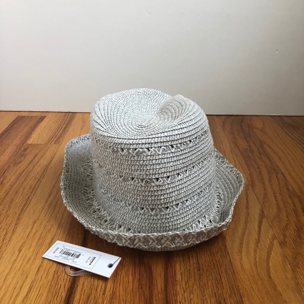 Sonoma Grey Panama Hat NWT